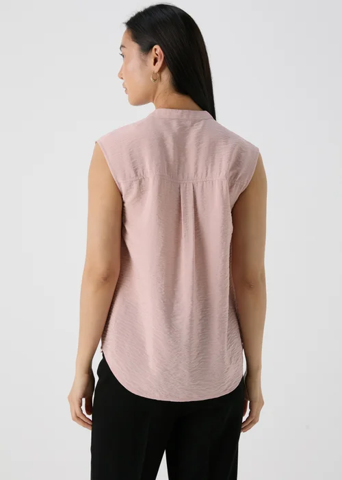 Et Vous Pink Airflow Sleeveless Shirt - 8 Image 2