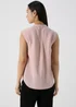 Et Vous Pink Airflow Sleeveless Shirt - 8 Image 2