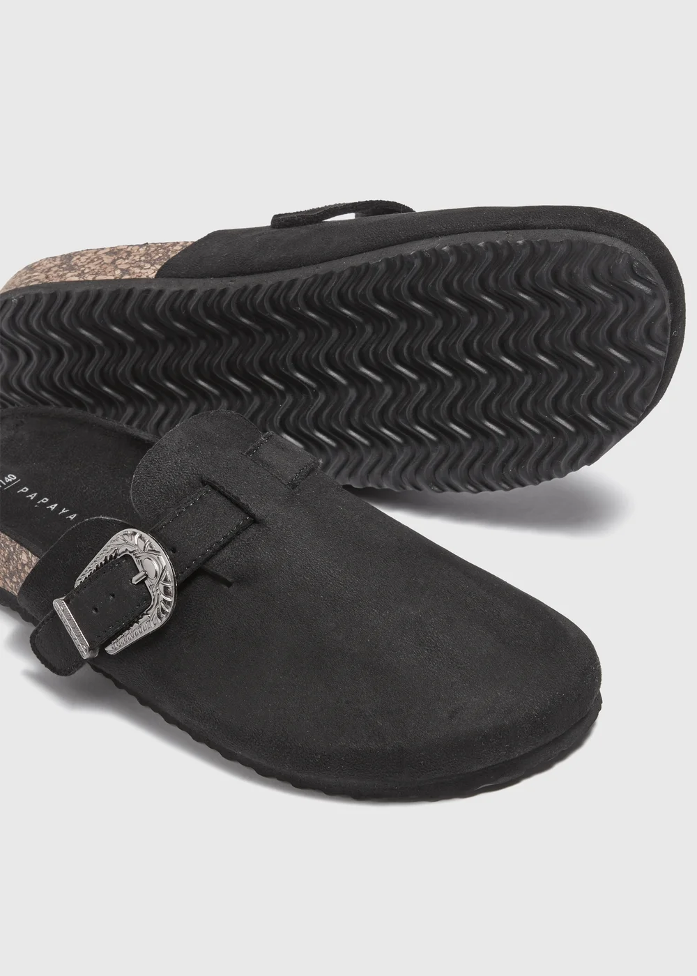 Black Close Toe Footbeds - Size 3 Image 2
