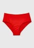 Red High Leg Bikini Bottoms - 6 Image 3