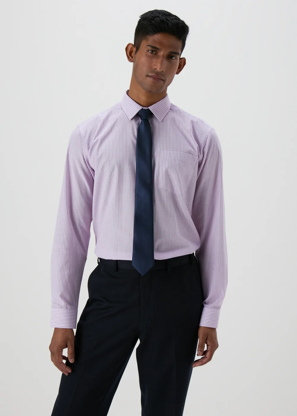Taylor & Wright Regular Shirt & Tie Set - 15.5 Collar Image 1