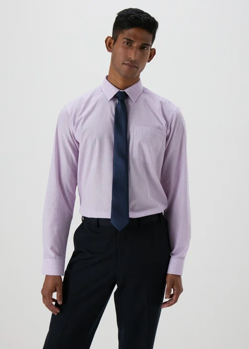 Taylor & Wright Regular Shirt & Tie Set - 15.5 Collar Image 1