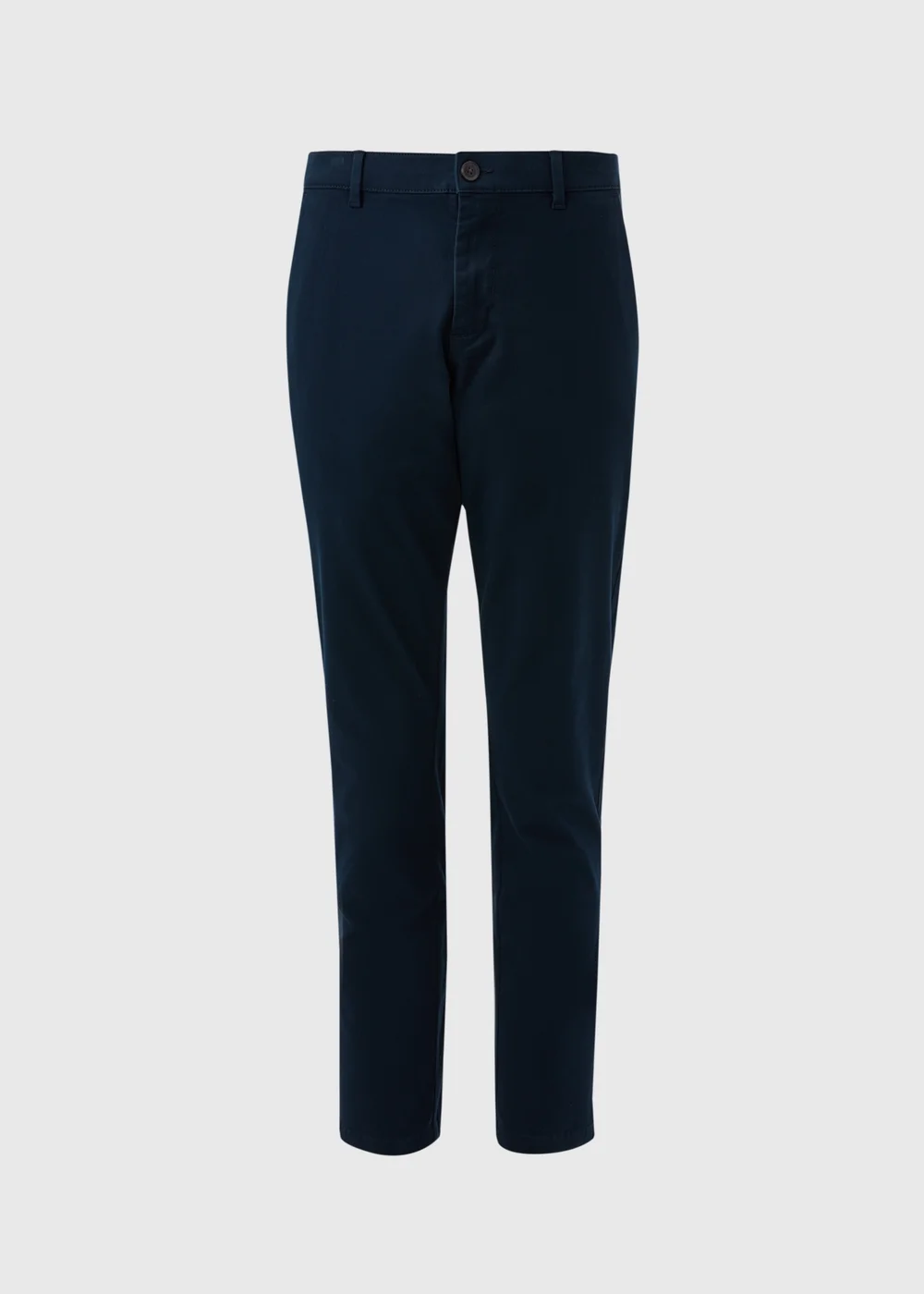 Navy Slim Fit Chinos - 38 Waist Long Image 5