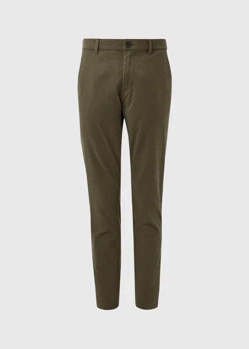 Khaki Slim Fit Chinos - 30 Waist Regular Image 5