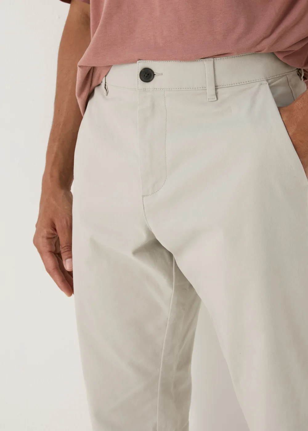 Bone Slim Fit Chinos - 30 Waist Regular Image 3
