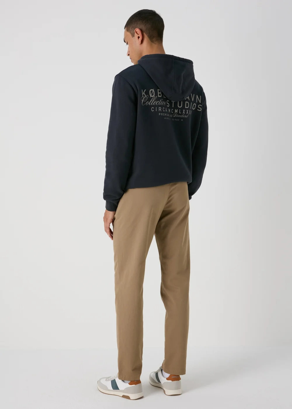 Beige Slim Fit Chinos - 30 Waist Regular Image 2