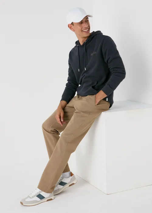 Beige Slim Fit Chinos - 30 Waist Regular Image 1