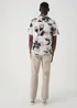 Stone Straight Fit Stretch Chinos - 30 Waist Regular Image 2