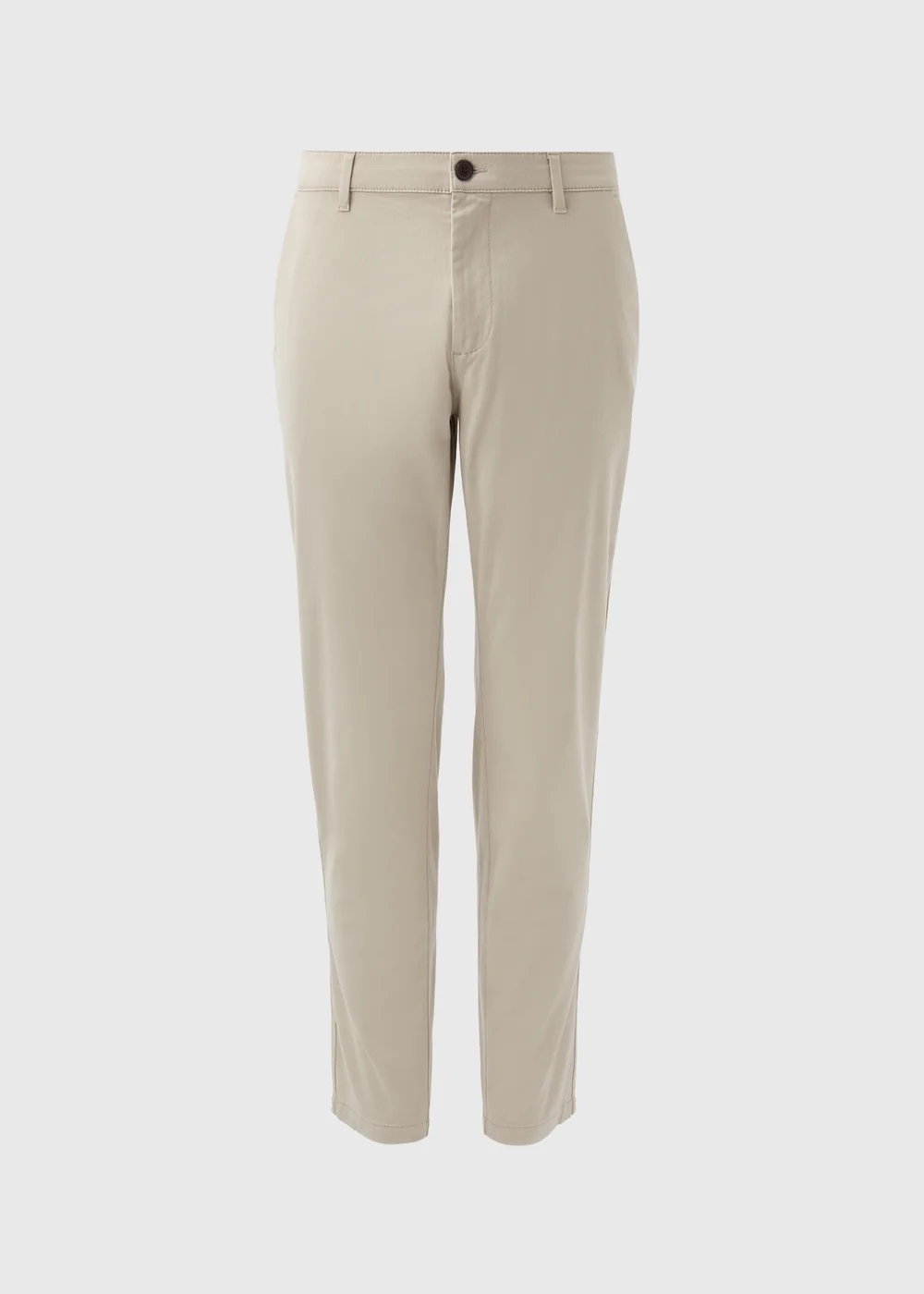 Stone Straight Fit Stretch Chinos - 30 Waist Regular Image 5