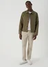 Stone Straight Fit Stretch Chinos - 30 Waist Regular Image 4