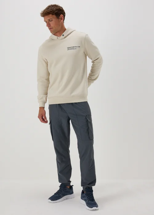 Blue Drawcord Cargo Trousers - Extra small Image 1