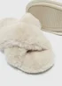 Mink Fur Slipper Sliders - Small Image 2