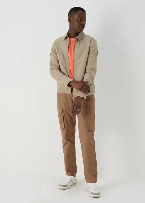 Brown Cargo Trousers - 30 Waist Regular Image 4