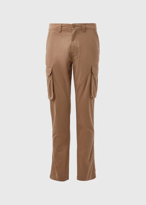 Brown Cargo Trousers - 30 Waist Regular Image 5