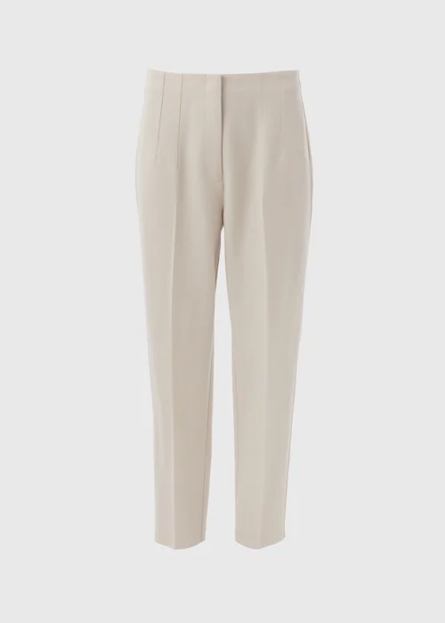 Et Vous Beige Tapered Trousers - 8 Image 5