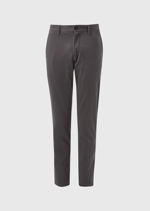 Grey Slim Fit Chinos - 30 Waist Regular Image 5
