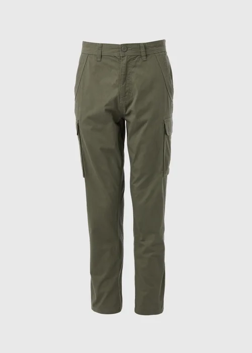 Khaki Cargo Trousers - 30 Waist Regular Image 5