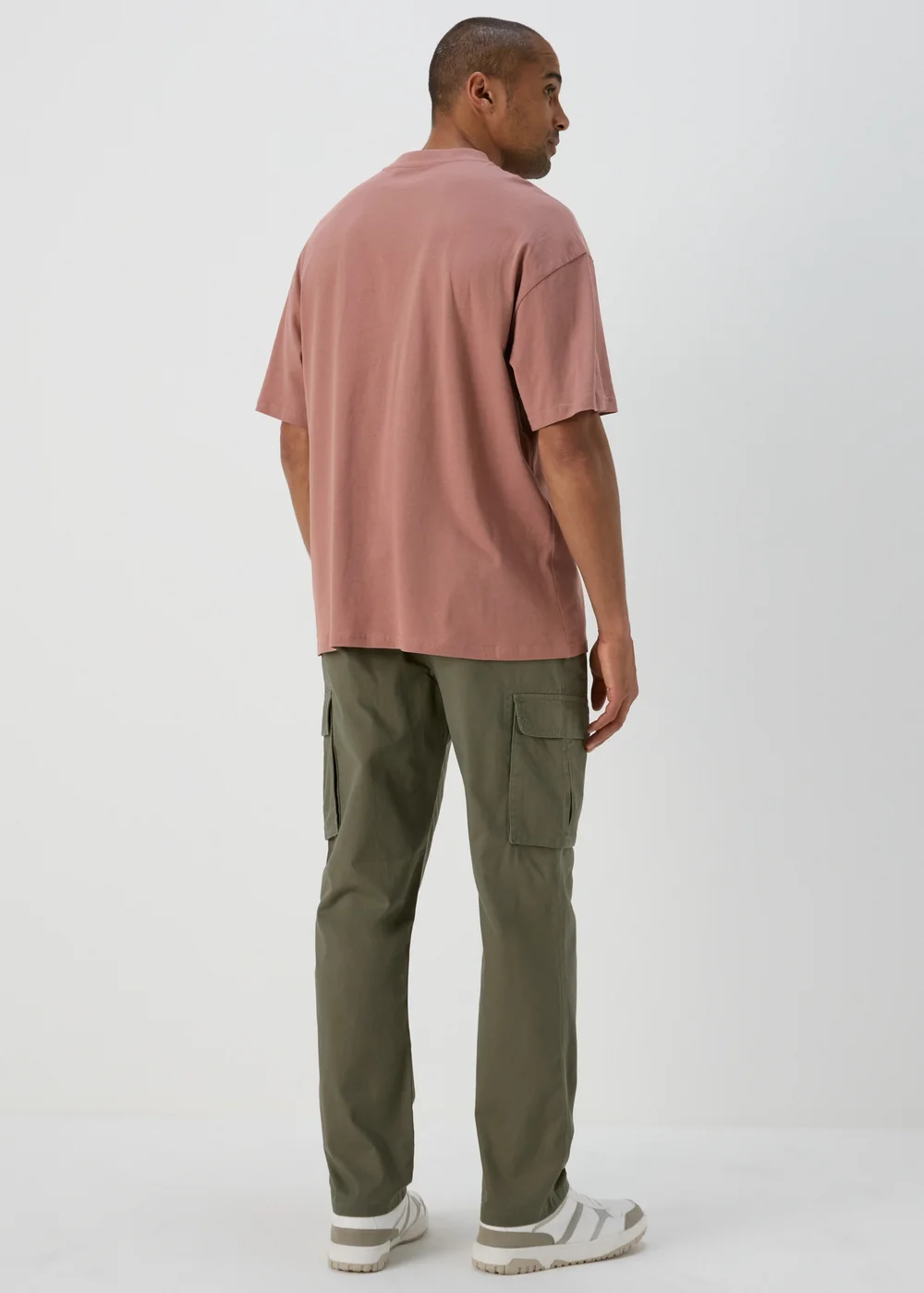 Khaki Cargo Trousers - 30 Waist Regular Image 2