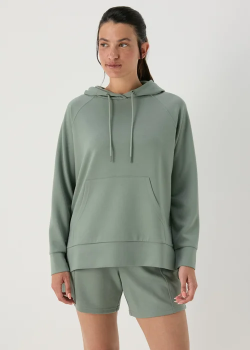 Souluxe Green Longline Hoodie - S Image 4