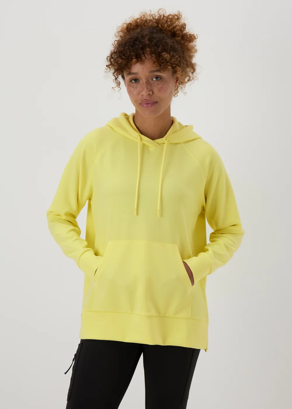 Souluxe Lime Longline Hoodie - S Image 3