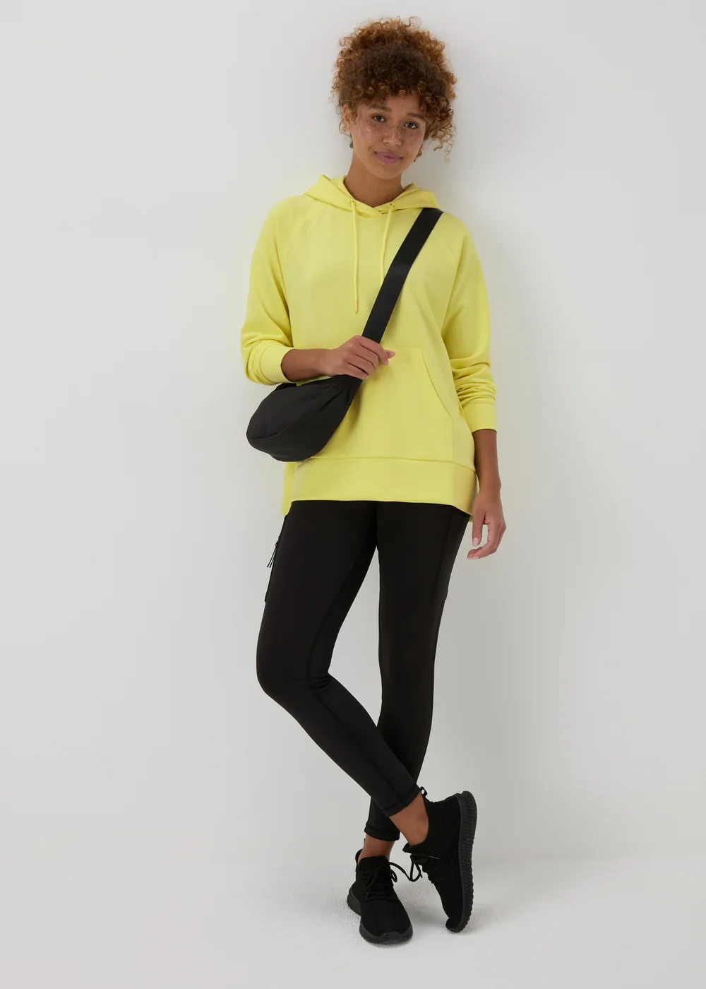 Souluxe Lime Longline Hoodie - S Image 4