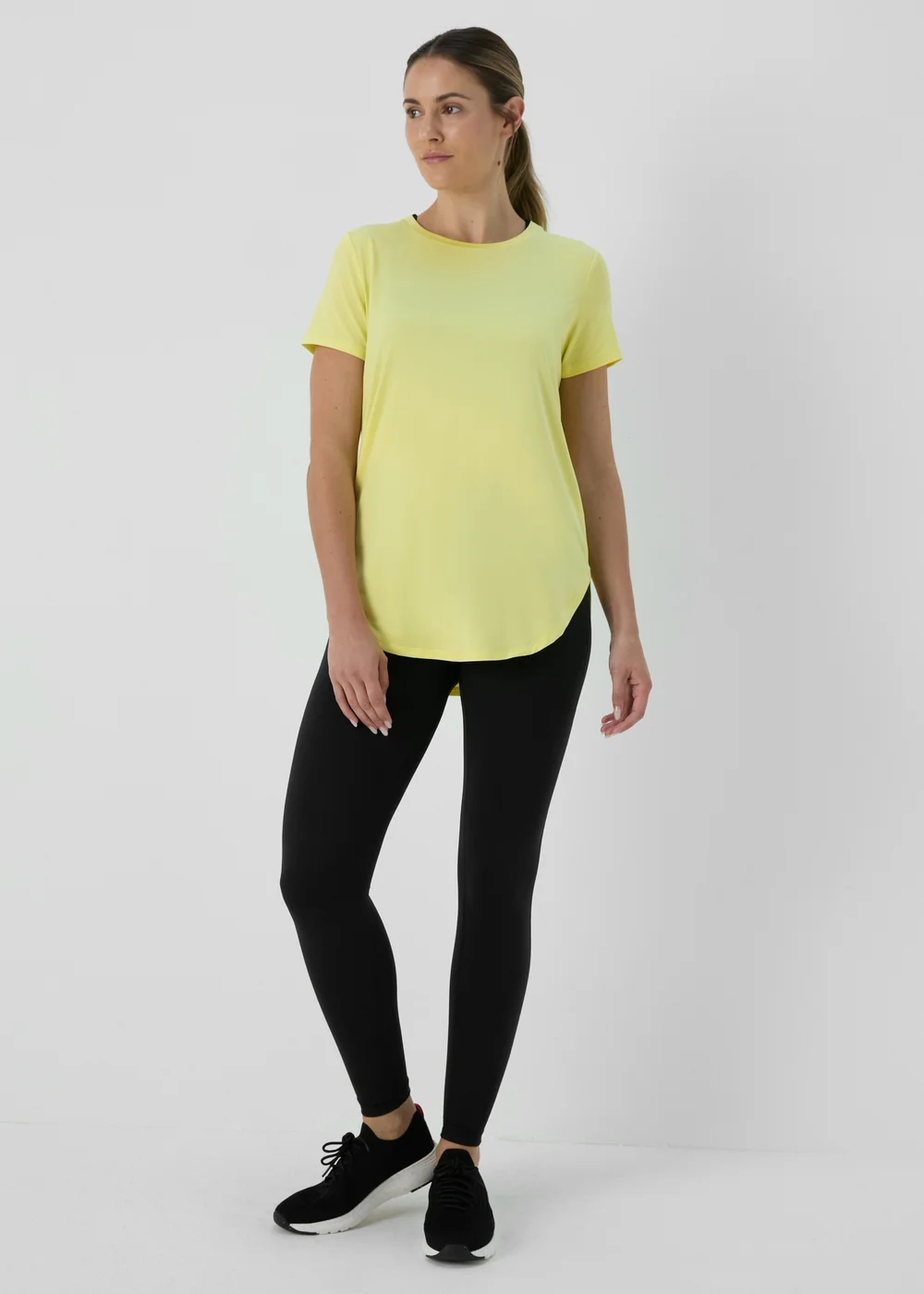 Souluxe Lime Longline T-Shirt - S Image 4