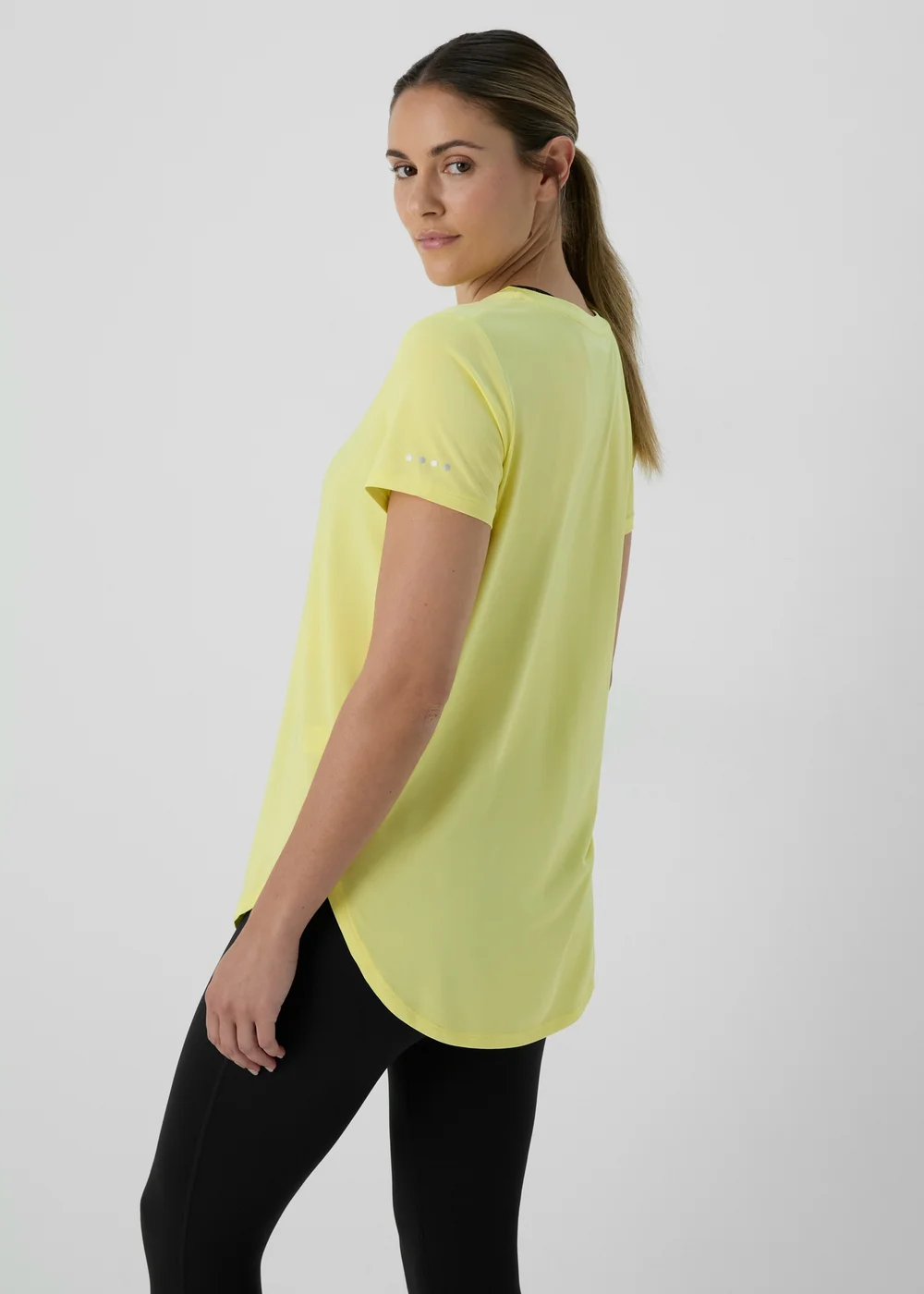 Souluxe Lime Longline T-Shirt - S Image 2