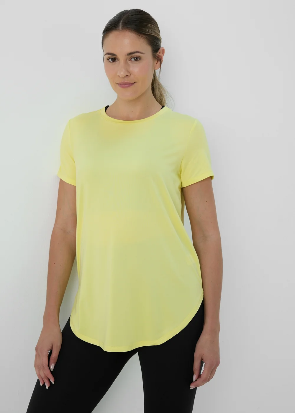 Souluxe Lime Longline T-Shirt - S Image 1