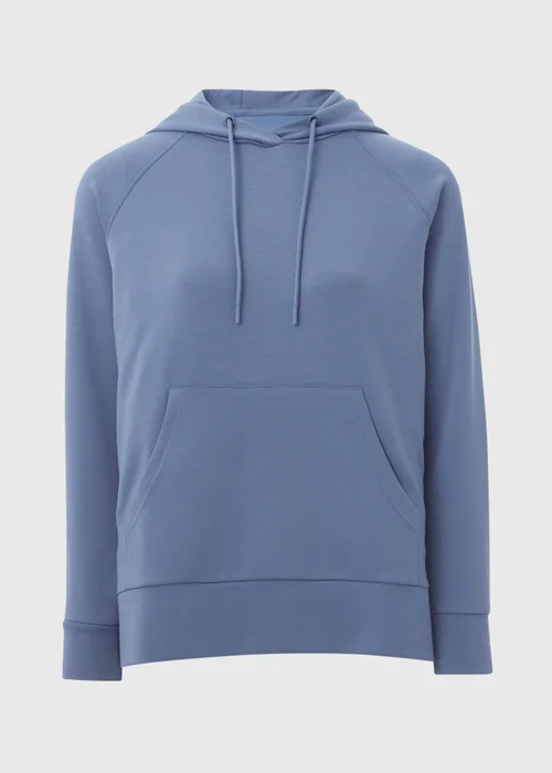 Blue Longline Souluxe Hoodie - Small Image 5