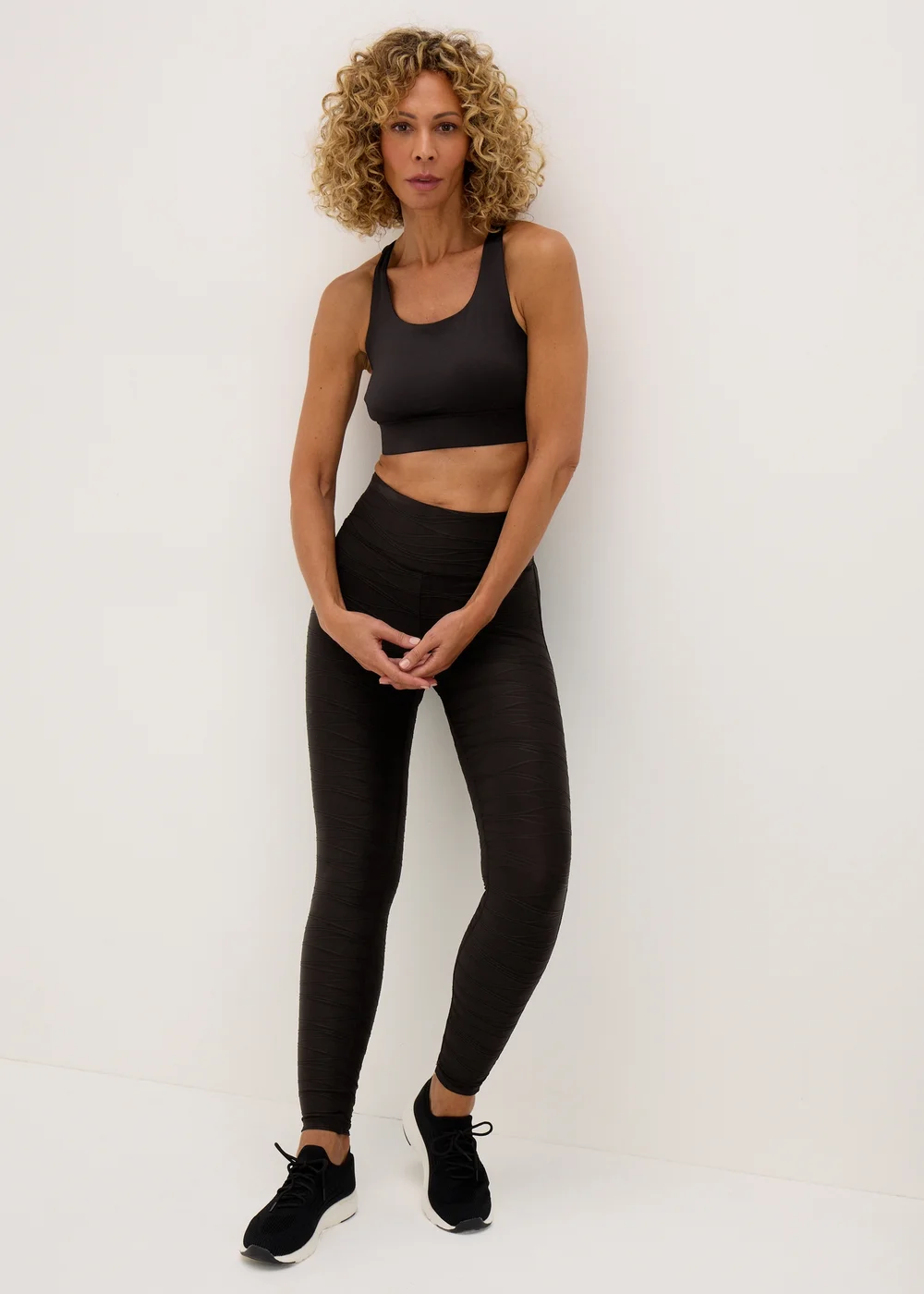 Souluxe Black Ruched Leggings - 8 Image 2