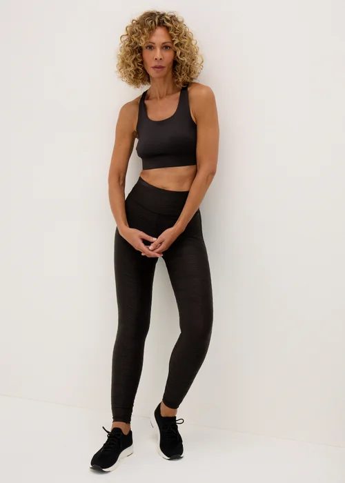 Souluxe Black Ruched Leggings - 8 Image 2