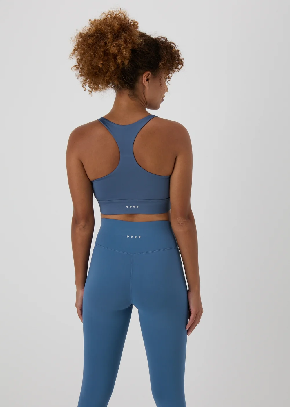 Souluxe Blue Sports Crop Top - Small Image 2