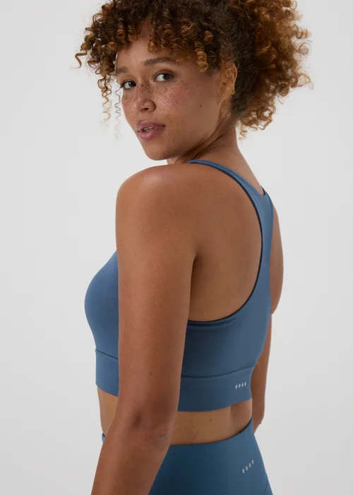 Souluxe Blue Sports Crop Top - Small Image 1