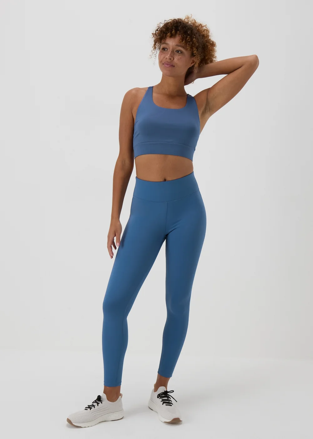 Souluxe Blue Sports Crop Top - Small Image 4