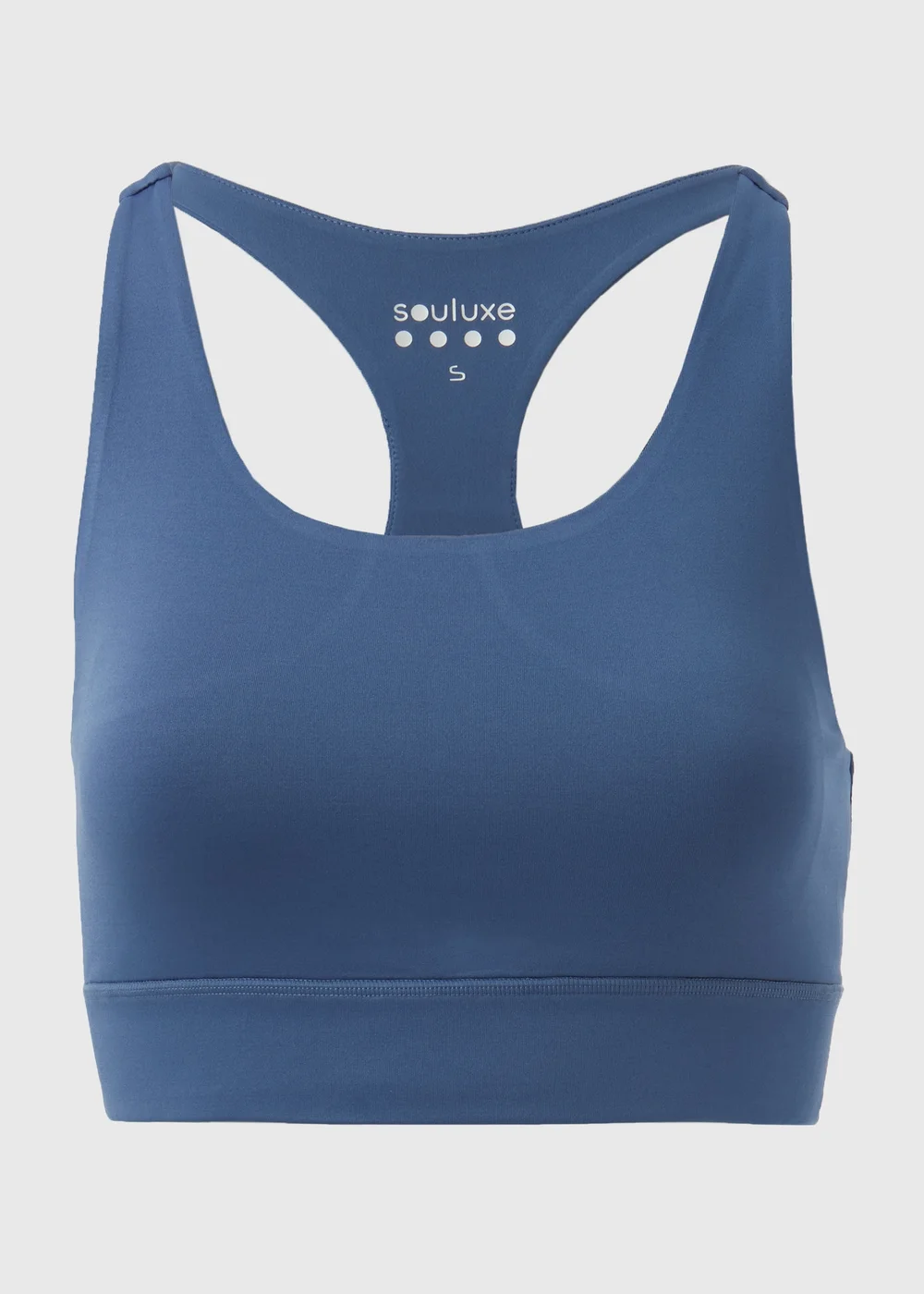 Souluxe Blue Sports Crop Top - Small Image 5