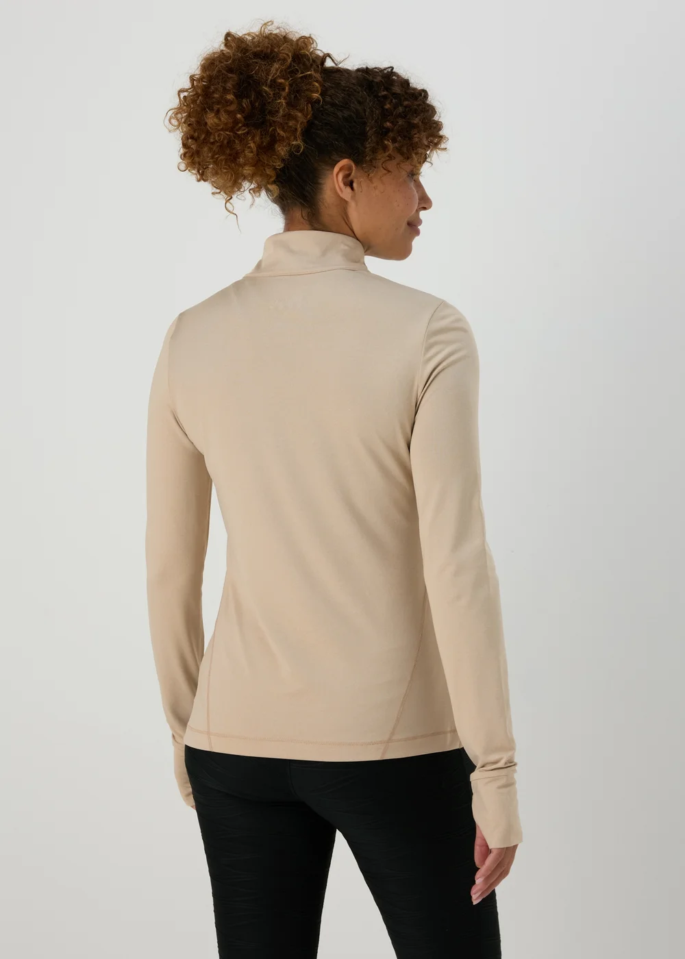 Souluxe Stone Half Zip Top - S Image 2