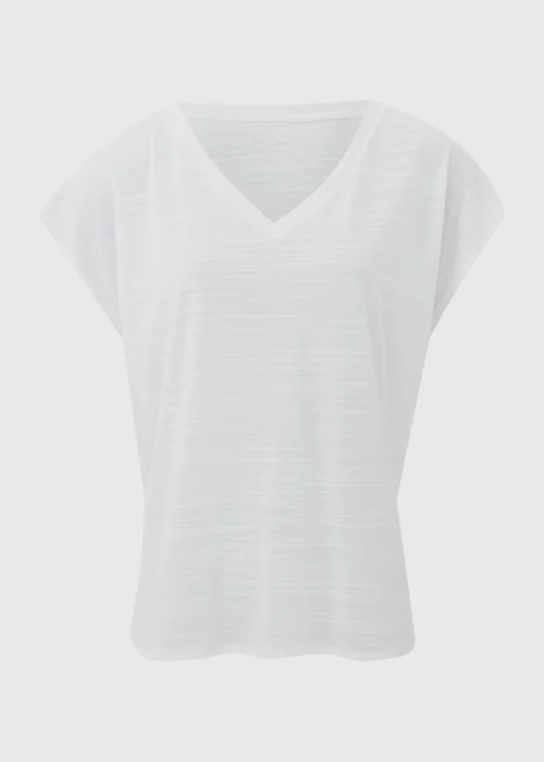 Souluxe V Neck White T Shirt - S Image 5
