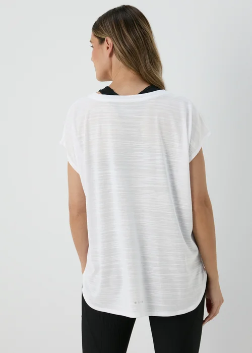 Souluxe V Neck White T Shirt - S Image 2