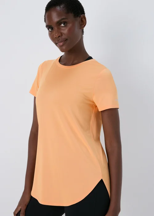Souluxe Longline Orange T Shirt - S Image 3