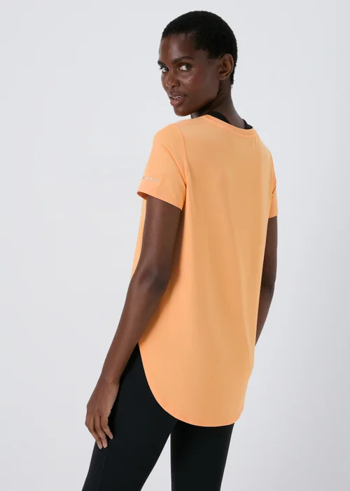 Souluxe Longline Orange T Shirt - S Image 2