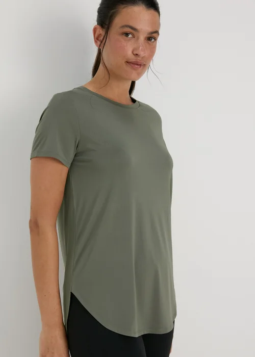 Souluxe Khaki T Shirt - S Image 3