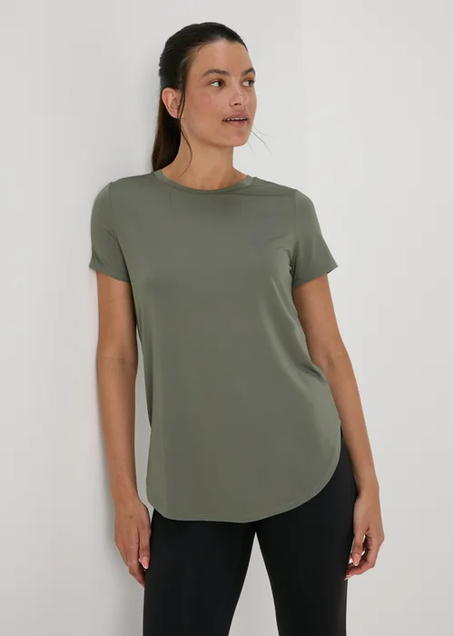 Souluxe Khaki T Shirt - S Image 1