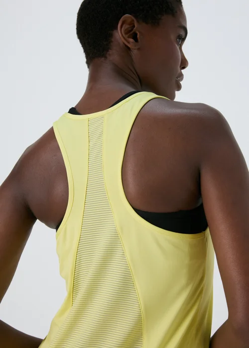 Souluxe Lime Mesh Detail Vest - S Image 3