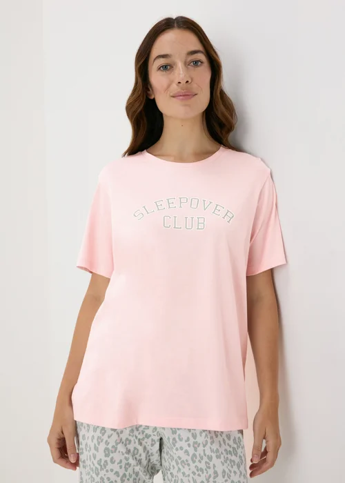 Pink Pyjama T-Shirt - Extra small Image 1
