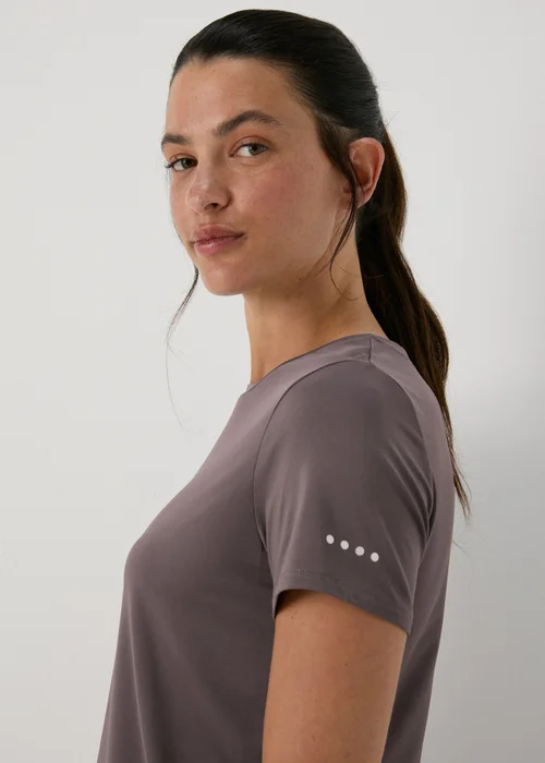Souluxe Charcoal Souluxe Longline T-Shirt - S Image 3