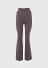 Souluxe Charcoal Flare Leggings - 8 Image 5