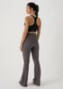 Souluxe Charcoal Flare Leggings - 8 Image 2