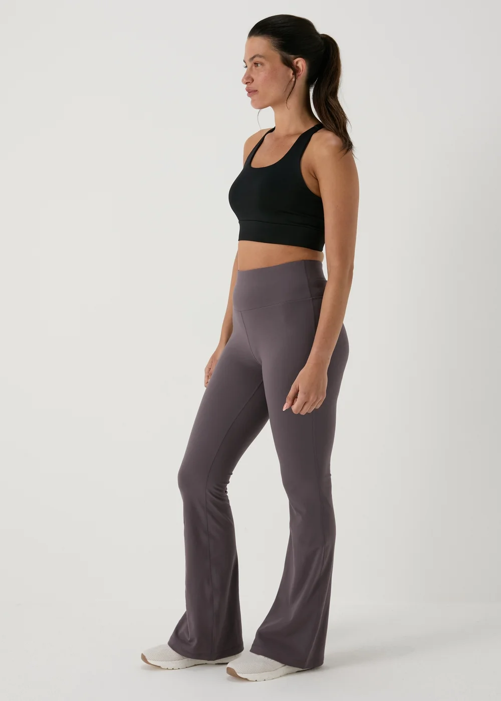 Souluxe Charcoal Flare Leggings - 8 Image 1