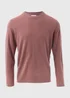 Pink Soft Touch Crew Neck Jumper - Small Image 5