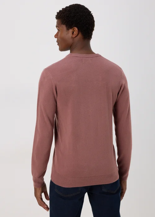 Pink Soft Touch Crew Neck Jumper - Small Image 2